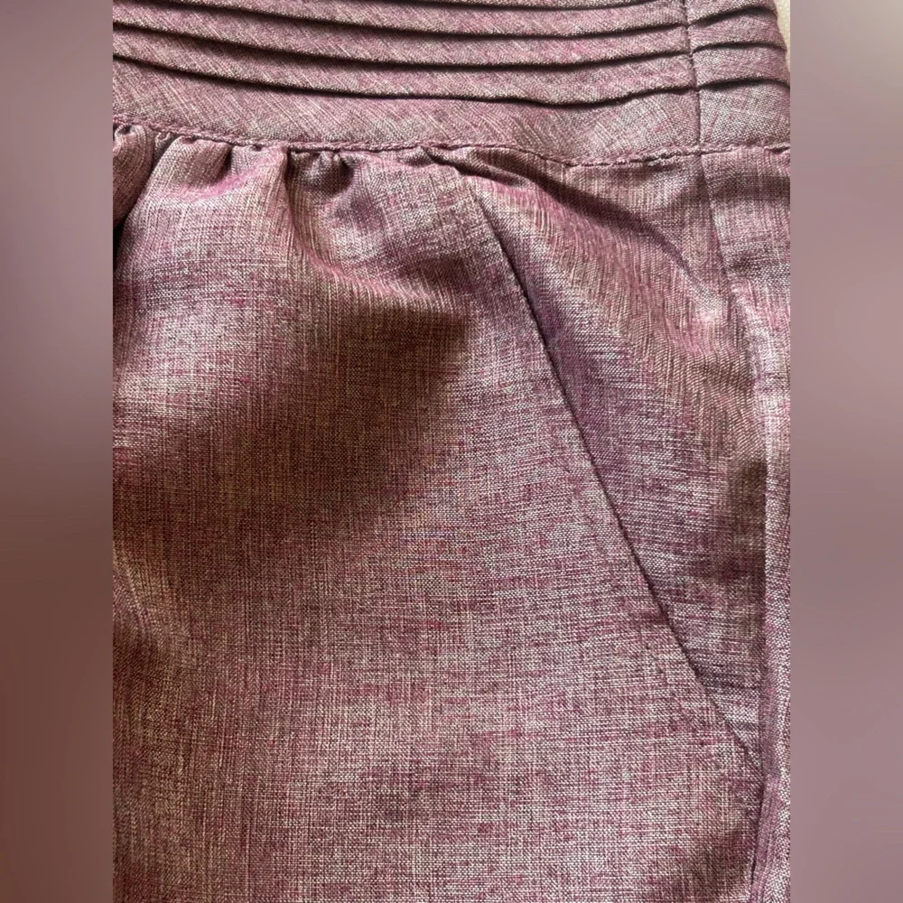 Lucca Couture Plum Metallic Mini Skirt Y2K Party Coquette Glam Women’s Size 4